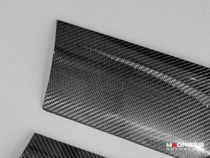 Jaguar F-TYPE Exterior Trim - Side Fender Panel Trim Kit - Carbon Fiber